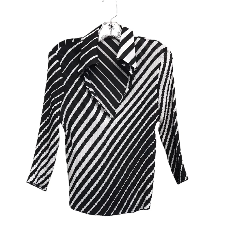 everyday women's long sleeve topsTop Long Sleeve By Violet And Claire In Striped Pattern, Size: L