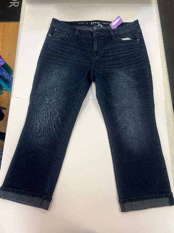 women's denim jeans for a chic appearanceJeans Straight By Apt 9  Size: 10