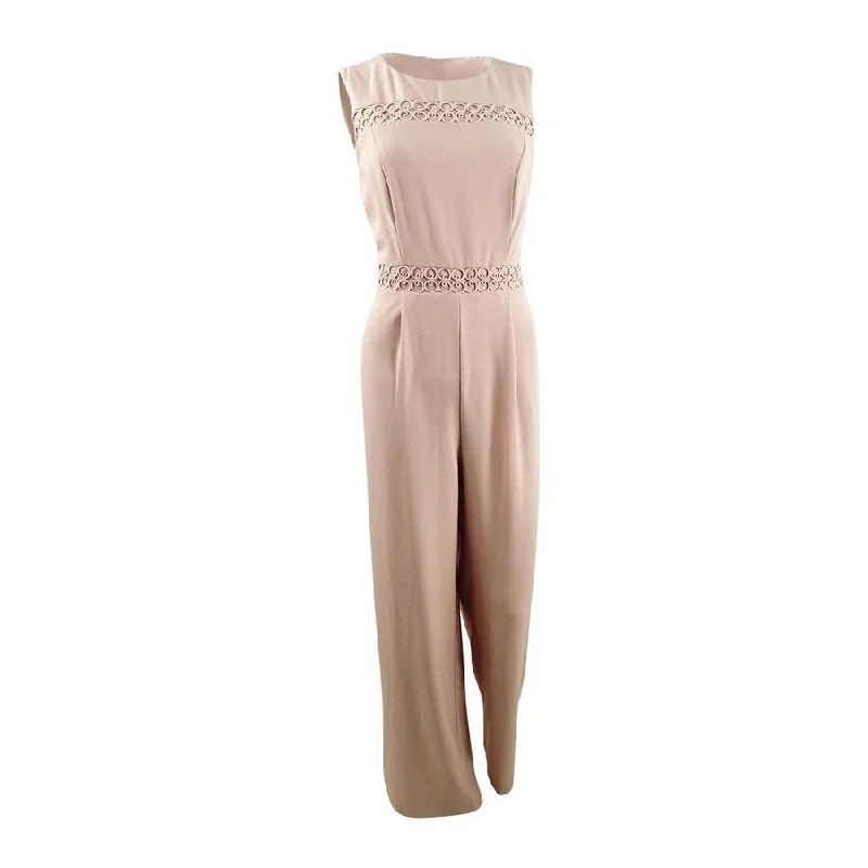 women's chic jumpsuitsSL Fashions Women's Eyelet Jumpsuit