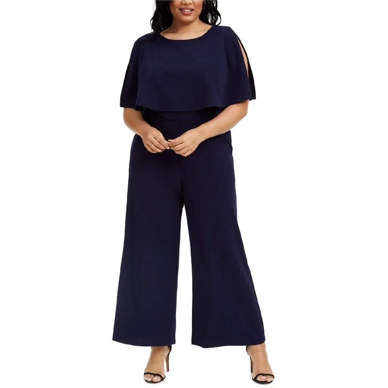 women's jumpsuits for fallConnected Apparel Womens Solid Jumpsuit