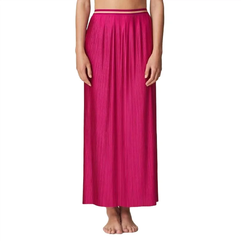 women's fitted skirtsIsolde Stretch Skirt In Wild Rose