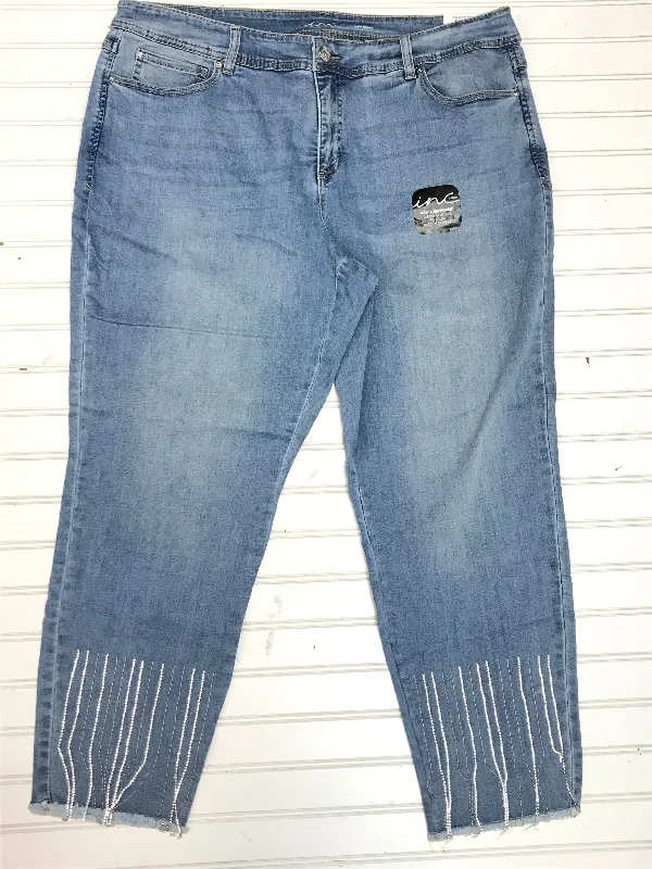 women's denim jeans with rhinestonesJeans Skinny By Inc  Size: 20