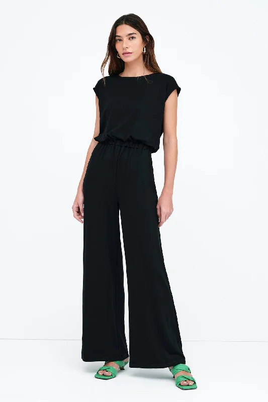 women's jumpsuits with round necksDumont Jumpsuit