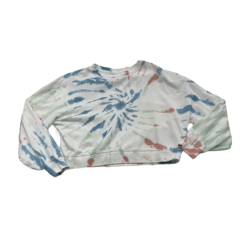 women's long sleeve tops with international brandingTop Long Sleeve By Z Supply In Tie Dye Print, Size: Xs