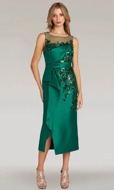 women's shift dressesFeriani Couture 18337 - Sequined Sheath Evening Dress