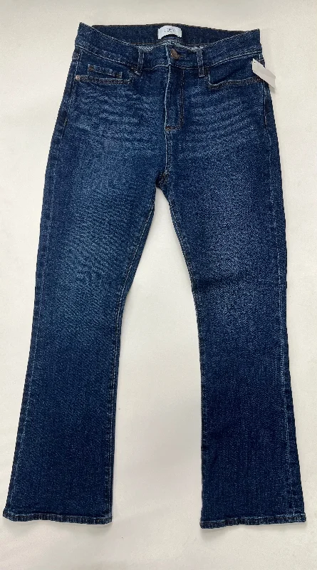 women's straight-leg denim jeansJeans Flared By Loft  Size: 0