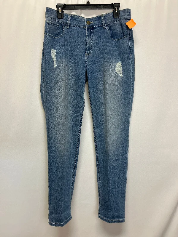 women's denim jeans for a comfortable fitJeans Straight By Chicos  Size: 6