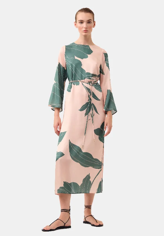 women's easy-to-wear dressesElias Midi Dress_Print