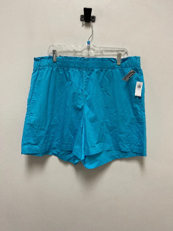 women's swim cover-up shortsShorts By Old Navy In Blue, Size: Xl