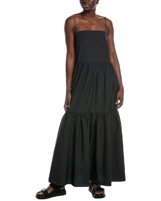 women's breathable dressesrag & bone Saige Poplin Maxi Dress