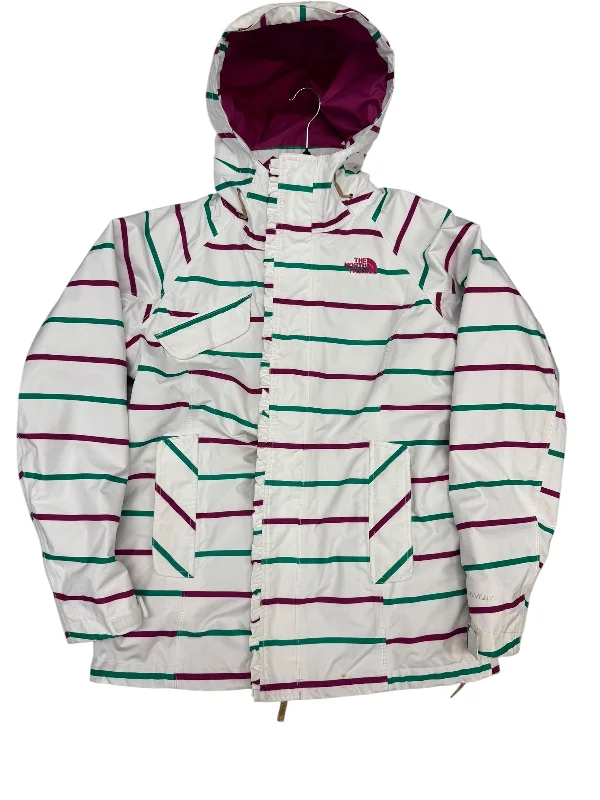 women's coats for smart casual looksCoat Parka By The North Face In Striped Pattern, Size: M