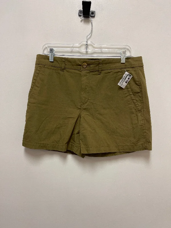 women's mid-rise shortsShorts By Banana Republic In Green, Size: 8