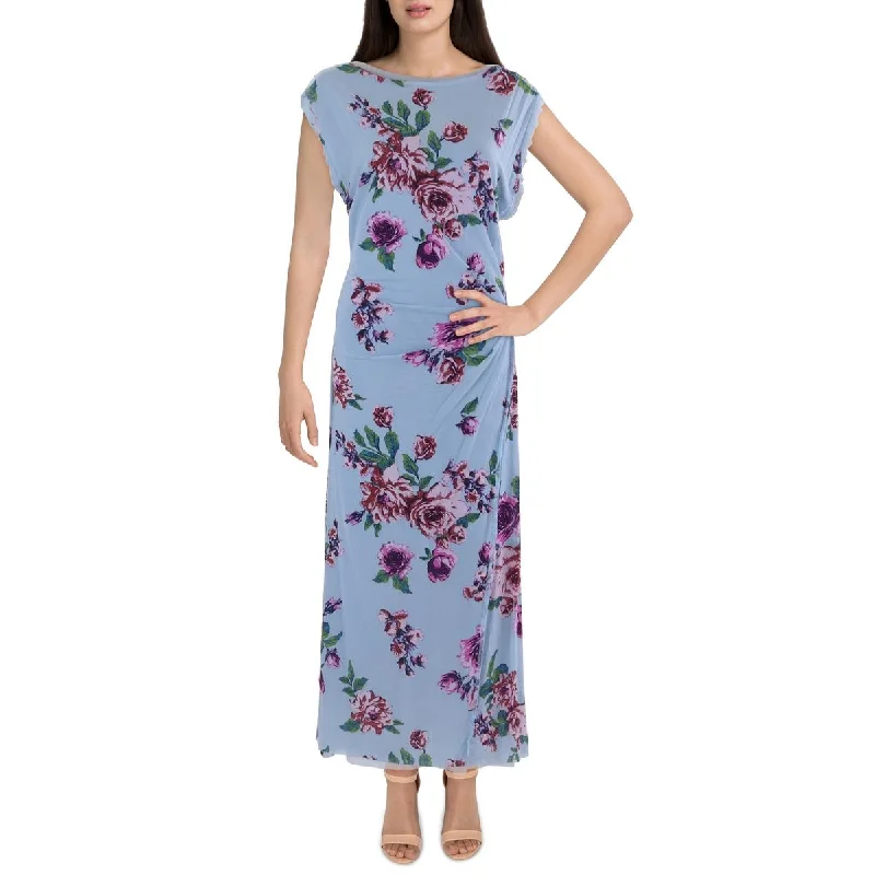 women's ethical fashion dressesCarmel Womens Floral Print Sleeveless Maxi Dress