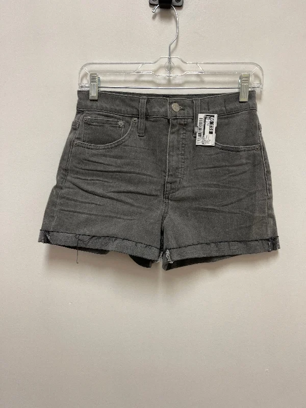 women's ripped shortsShorts By Madewell In Grey Denim, Size: 0