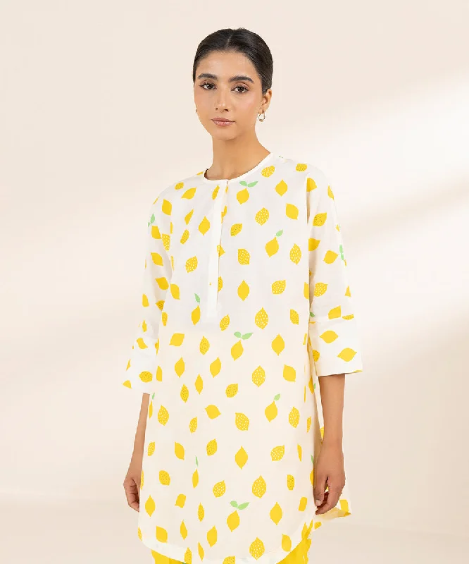 Printed Lawn Kaftan