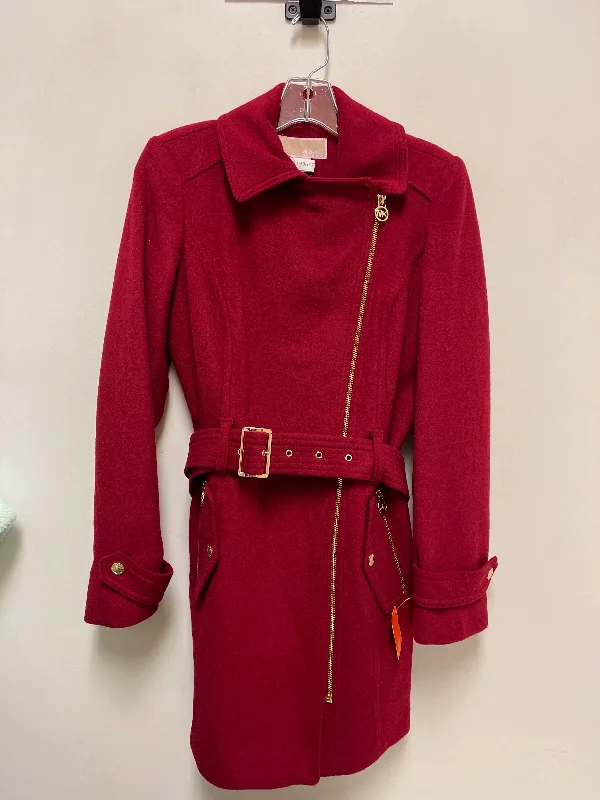 women's bomber jackets and coatsCoat Other By Michael By Michael Kors In Red, Size: Xs