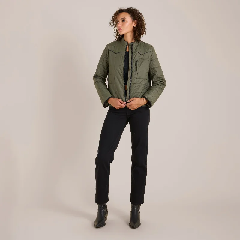 luxury women's coatsBase Camp Jacket - Military