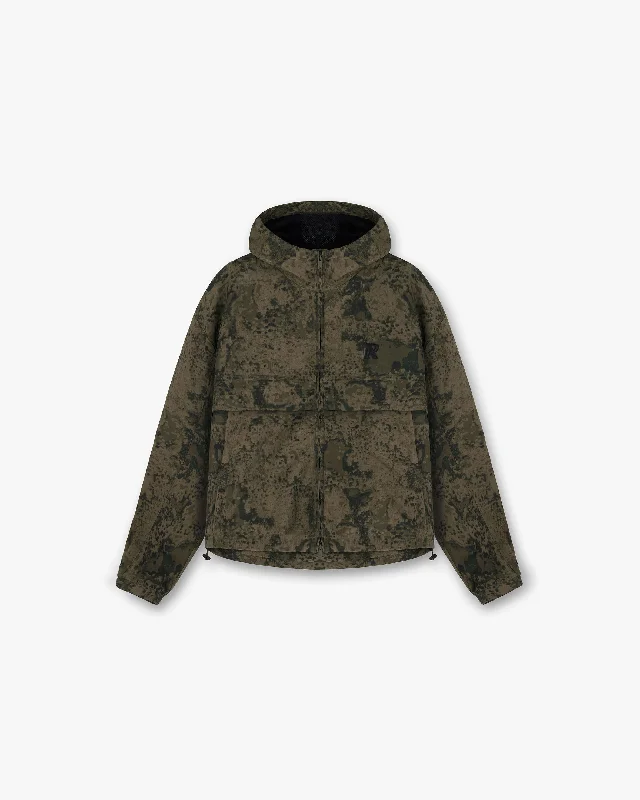 women's coats for snowboardingHooded Track Jacket - Camo