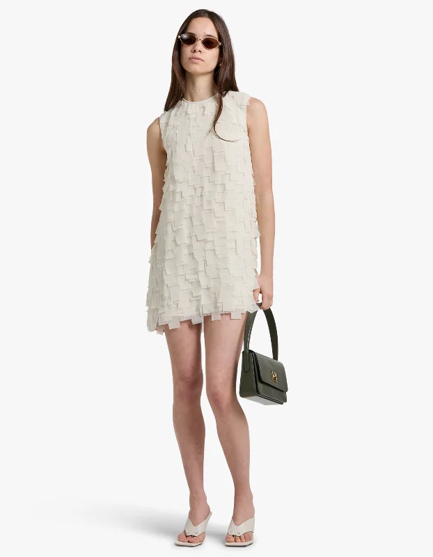 women's bell-sleeved dressesBlake Mini Dress - Oat