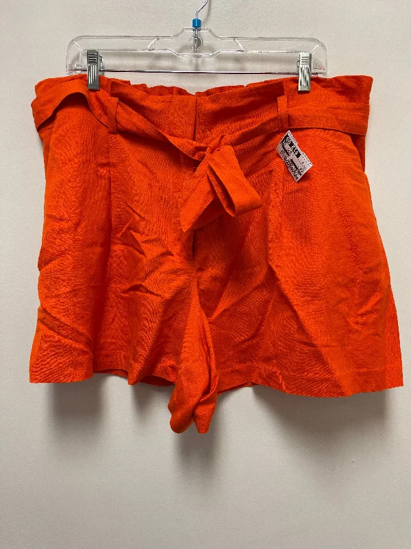 women's timeless shortsShorts By Loft In Orange, Size: 14