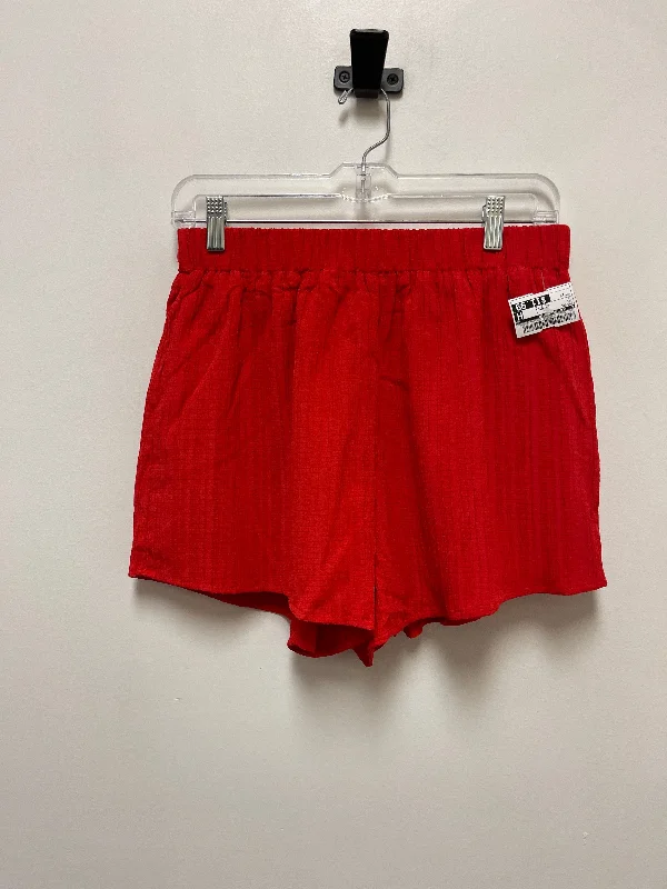 women's satin shortsShorts By Clothes Mentor In Red, Size: 12