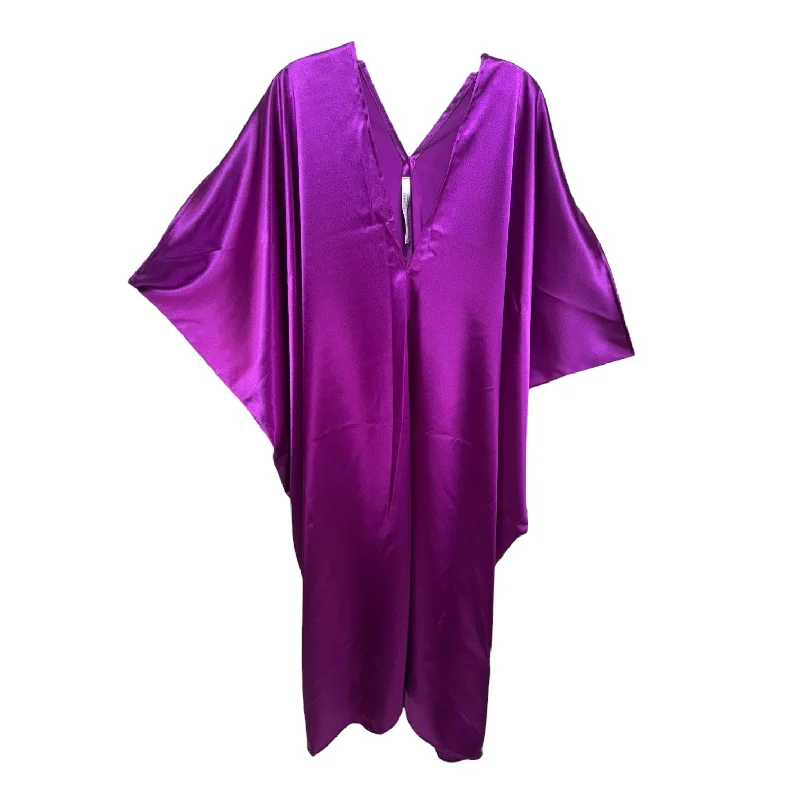 women's maxi dressesHandmade Caftan Dress Casual Maxi By Jennifer Grace In Purple, Size: Osfm