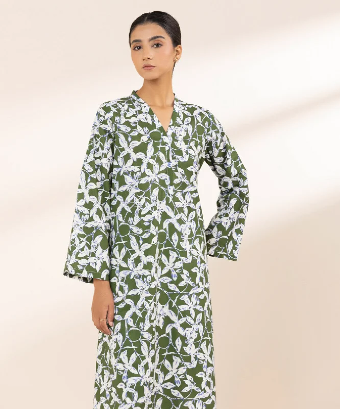 Printed Cotton Viscose Shirt