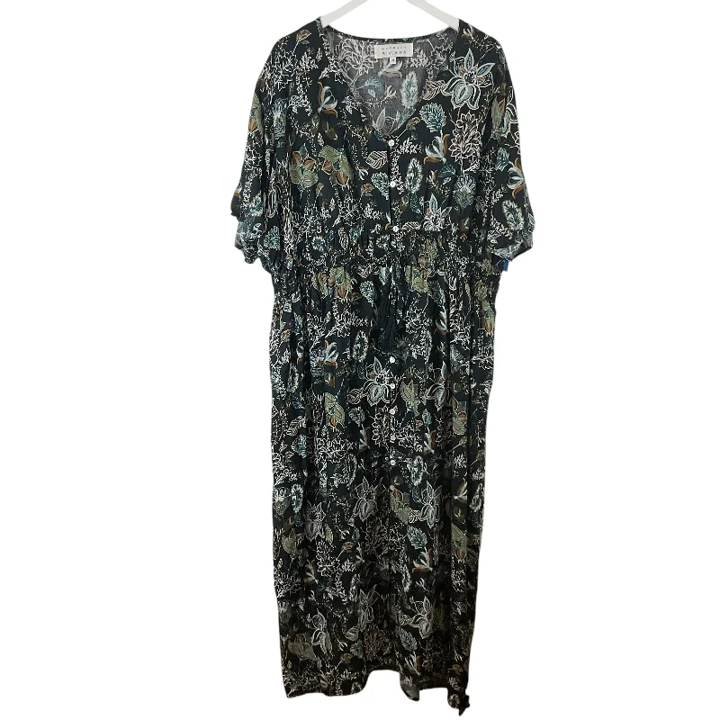 women's limited-edition dressesDress Casual Maxi By Clothes Mentor In Black, Size: 3x