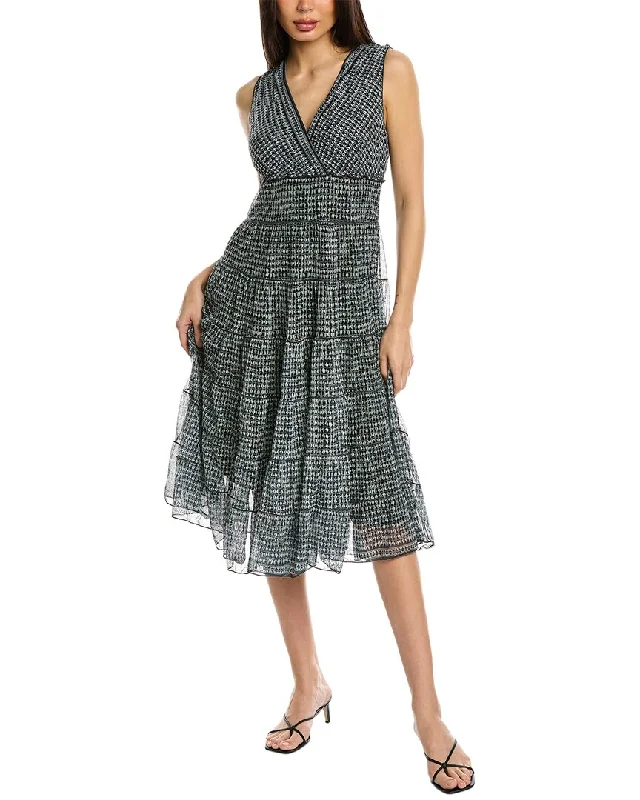 women's wrinkle-resistant dressesMax Studio Midi Dress