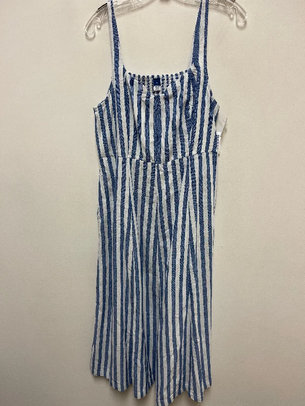 women's high-end dressesDress Casual Maxi By Old Navy In Striped Pattern, Size: L