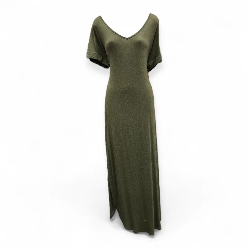 women's satin dressesDress Casual Maxi By Clothes Mentor In Green, Size: L