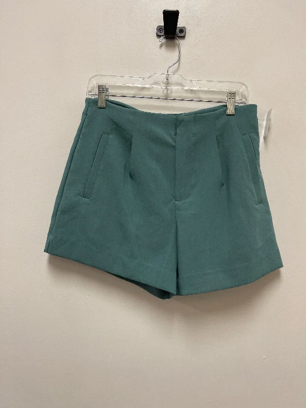 women's silk shortsShorts By A New Day In Green, Size: 8