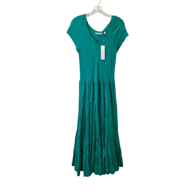 women's apple-shaped body dressesDress Casual Maxi By Soft Surroundings In Teal, Size:S