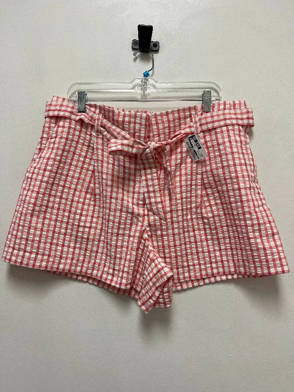 women's luxury shortsShorts By Loft In Red & White, Size: 14