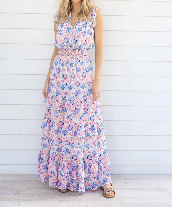 women's floral dressesHazel Maxi Dress In Paisley Floral