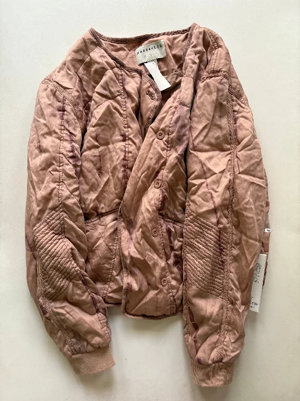 affordable women's coatsJacket Moto By Marrakech In Tan, Size: M