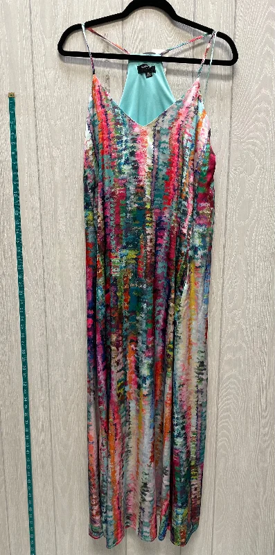 women's high-end dressesDress Casual Maxi By Tahari By Arthur Levine In Multi-colored, Size: M