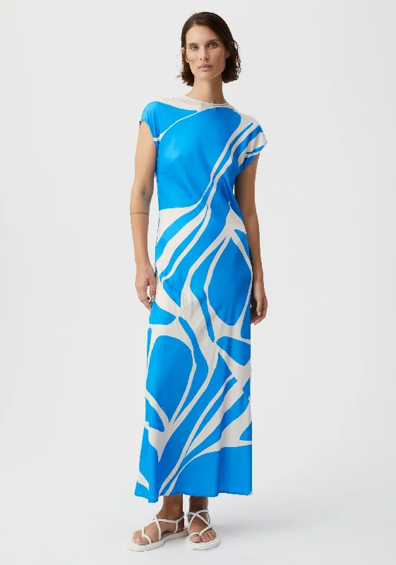 women's high-low dressesPablo Midi Dress_Print