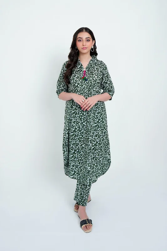 2PC - Printed Lawn Suit