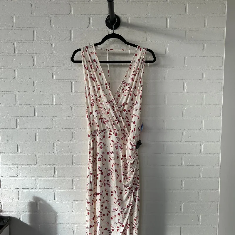 women's affordable dressesDress Casual Maxi By Free People In Cream & Red, Size: M