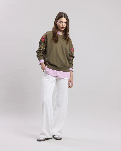 women's button-fly pantsHartford Woven Patel Pant Milk