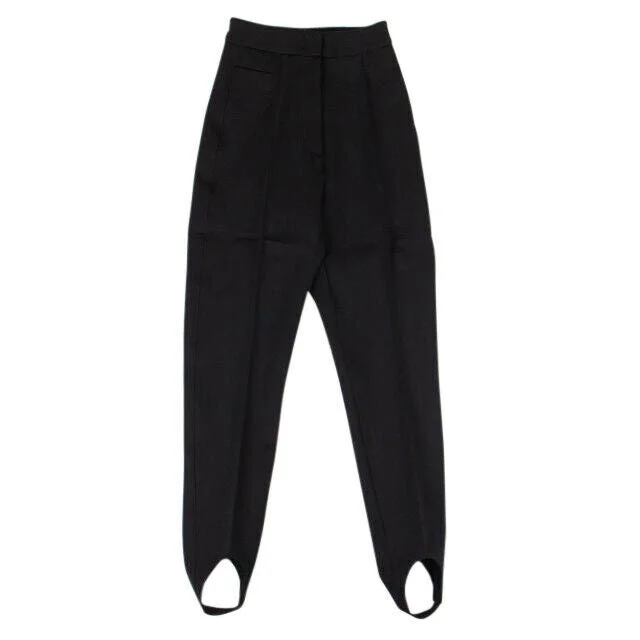 women's winter pantsMoncler Elastic Hem Pants - Black