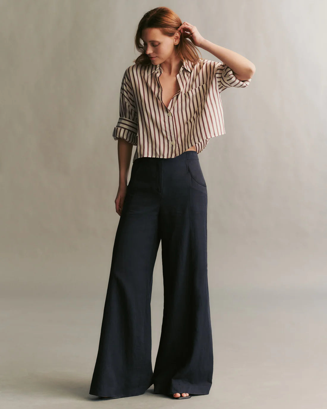 women's corduroy pantsTWP Demie Linen Pant