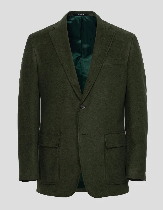 women's mini dressesDARK OLIVE MOLESKIN SPORT COAT