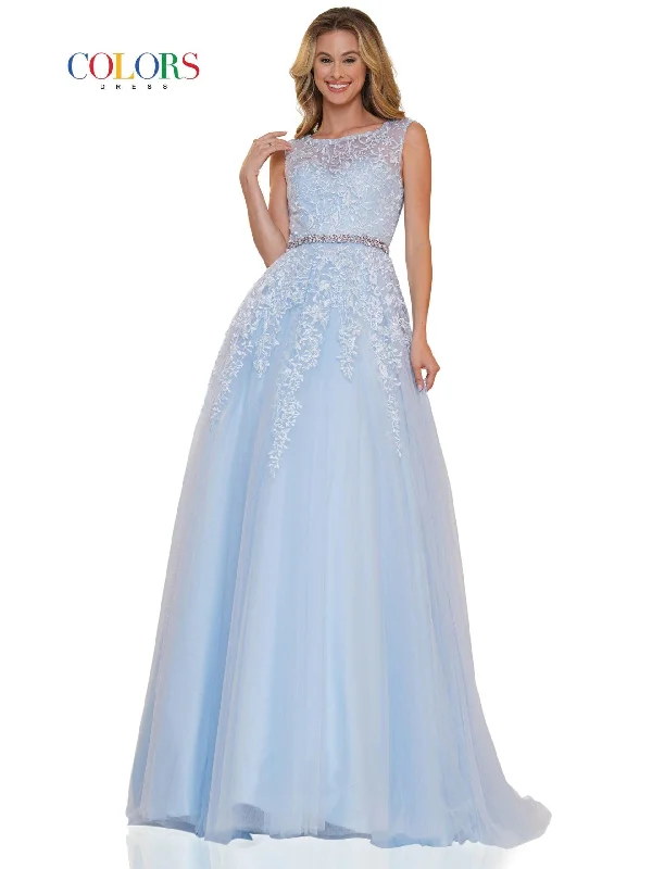 women's handmade dressesColors 2744 Colors Long Formal Beaded Prom Ball Gown Sale