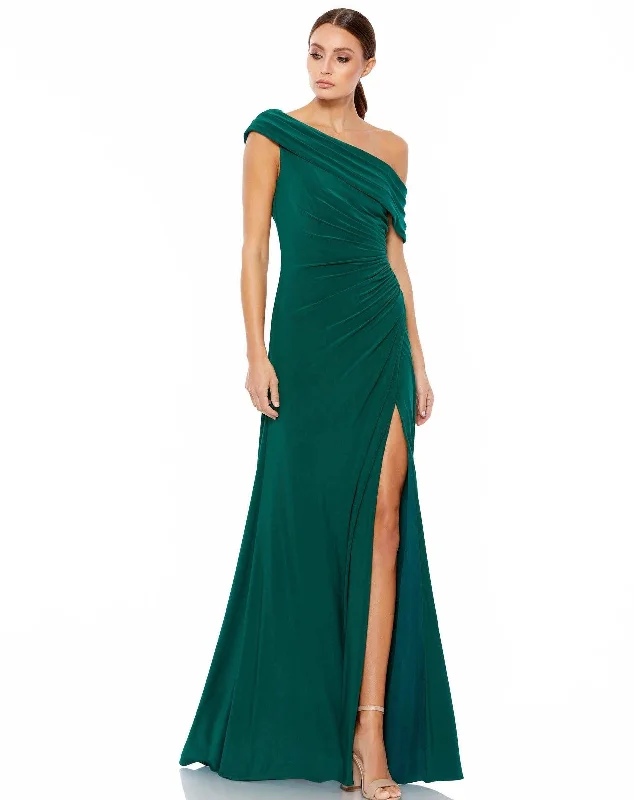 women's bespoke dressesMac Duggal Prom Long One Shoulder Formal Gown Sale